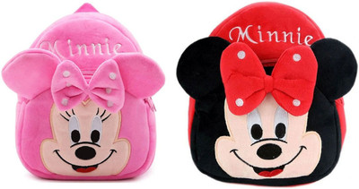 A Little Swag BM-combo of 2 pink minnie , reed minnie_837 12 L Backpack(Multicolor)