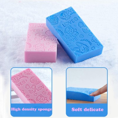 VEDRID Bath Sponge, Bath Scrubber, Bathing Loofah, Dead Skin Remover For Men, Women And Kids PACK OF 2