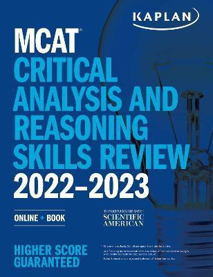 MCAT Critical Analysis and Reasoning Skills Review 2022-2023(English, Paperback, Kaplan Test Prep)