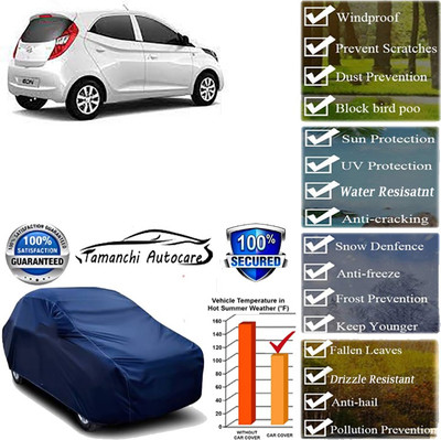 Tamanchi Autocare Car Cover For Hyundai Eon(Blue)