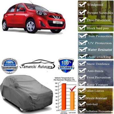 Tamanchi Autocare Car Cover For Nissan Micra Active(Grey)