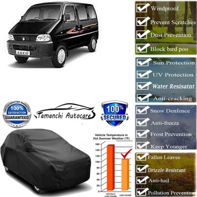 Tamanchi Autocare Car Cover For Maruti Suzuki Eeco(Black)