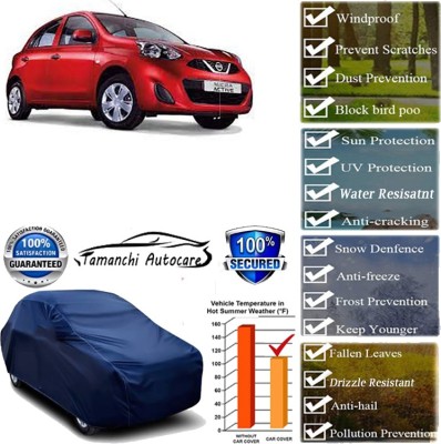 Tamanchi Autocare Car Cover For Nissan Micra Active(Blue)