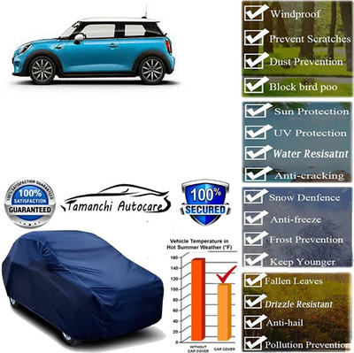 Tamanchi Autocare Car Cover For Mini Cooper 3 DOOR S(Blue)