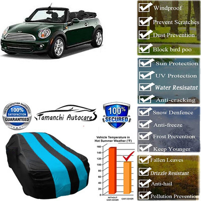 Tamanchi Autocare Car Cover For Mini Cooper Convertible(Blue, Black)
