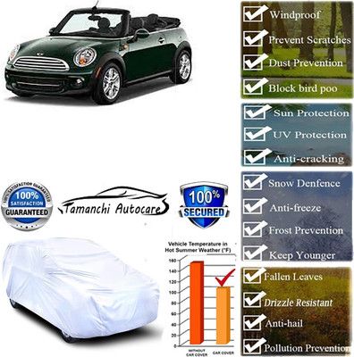 Tamanchi Autocare Car Cover For Mini Universal For Car(Silver)