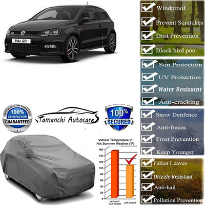 Tamanchi Autocare Car Cover For Volkswagen Polo GT TSI(Grey)