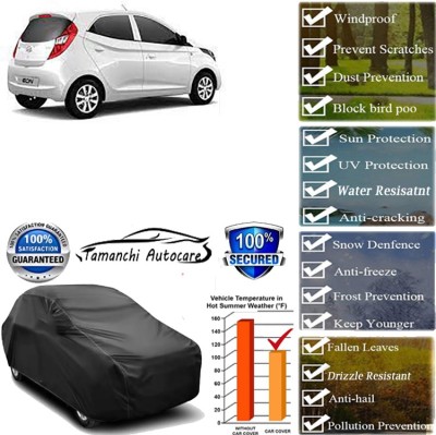 Tamanchi Autocare Car Cover For Hyundai Eon(Black)