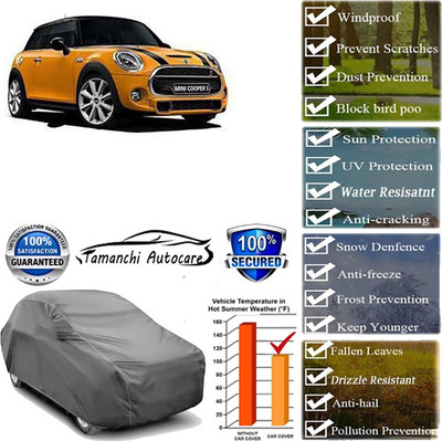 Tamanchi Autocare Car Cover For Mini Cooper 5 DOOR D(Grey)