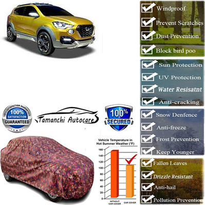 Tamanchi Autocare Car Cover For Datsun Go-Cross(Multicolor)