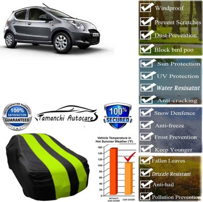 Tamanchi Autocare Car Cover For Maruti Suzuki A-Star(Green, Black)