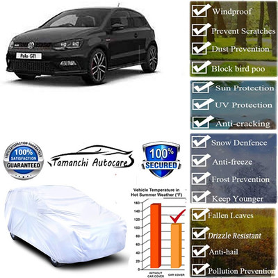 Tamanchi Autocare Car Cover For Volkswagen Polo GT TSI(Silver)