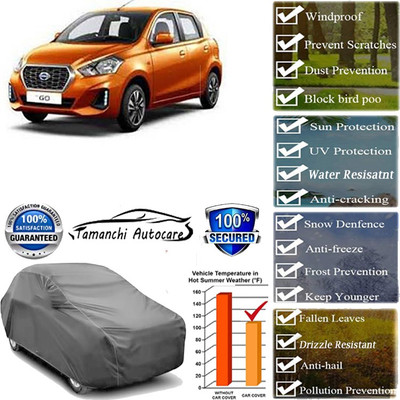 Tamanchi Autocare Car Cover For Datsun Universal For Car(Grey)