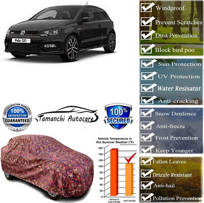Tamanchi Autocare Car Cover For Volkswagen Polo GT TSI(Multicolor)