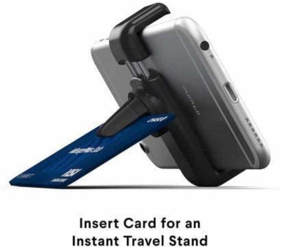 shivay enterprise Car Mobile Holder for AC Vent, Anti-slip, Clip(Black)