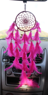 handymandy store pink 4 inch Car Hanging Ornament(Pack of 1)