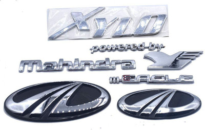autoformonix Emblem for Car(Silver)