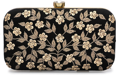 FOR THE BEAUTIFUL YOU Party Black  Clutch