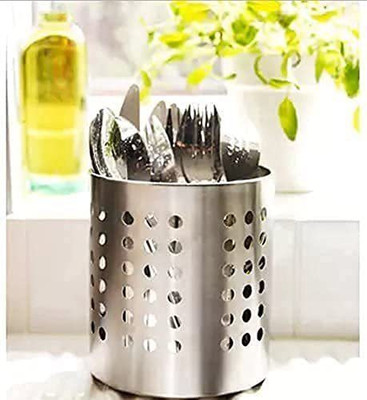 hurrio 1 Compartments stainless stain DESK ORGANIZER(Silver)