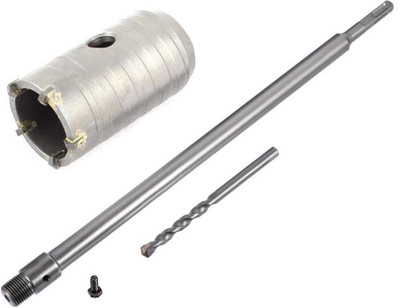 Inditrust High Quality 40mm Concrete Hole Saw with 400mm Concrete Rod set