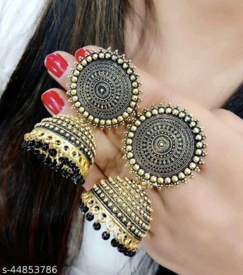 Durgma Latest Collection Kundan Jhumka earrings for Girls and Woman Alloy Jhumki Earring