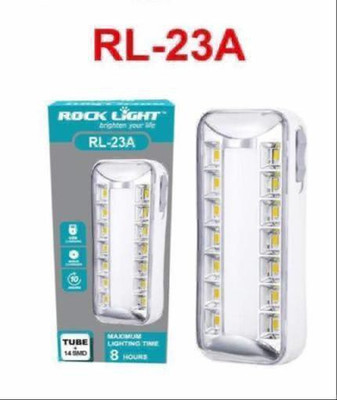 A 1 ROCK LIGHT RL23A EMERGENCYLIGHT 8 hrs Torch Emergency Light(White)