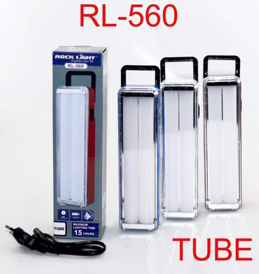ROCK LIGHT A1 RL560S EMERGENCY LIGHT 8 hrs Torch Emergency Light(Multicolor)