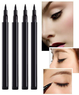 ADJD professional pigmented long lasting eye liner pack of 4 10 g(BLACK)