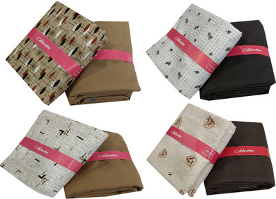 Arvind Cotton Blend Printed Shirt & Trouser Fabric