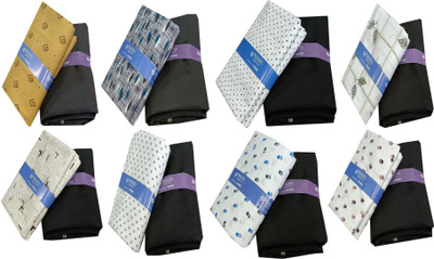 Raymond Cotton Blend Printed Shirt & Trouser Fabric