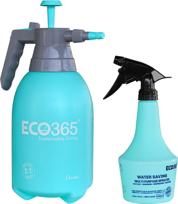 Eco365 Garden Sprayer Classic Model 2.2Ltrs With Trigger Sprayer 500ml (Pack of 1) 2.2 L Hand Held Sprayer