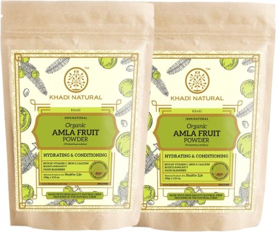 KHADI NATURAL Amla Fruit Organic Powder(200 g)