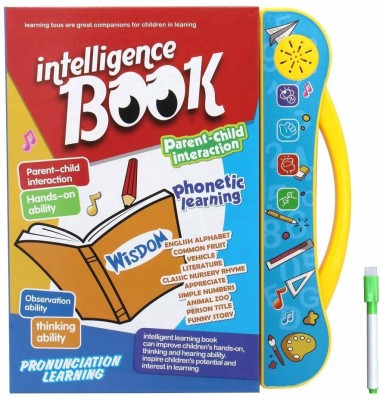 MINDKING TOY'S & GIFT Plastic My English E-Book English Reading/ Study Guide Abc Learning(Multicolor)