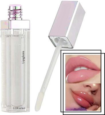Latixmat New Amazing glossy formulated & Nourishing & Hydrating Fluffy lip gloss(6 ml, Transparent)