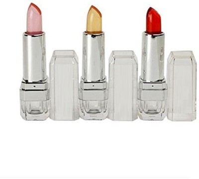 ADJD New Best Gel Lipstick Pack Of 3(Multi Color, 10.8 g)