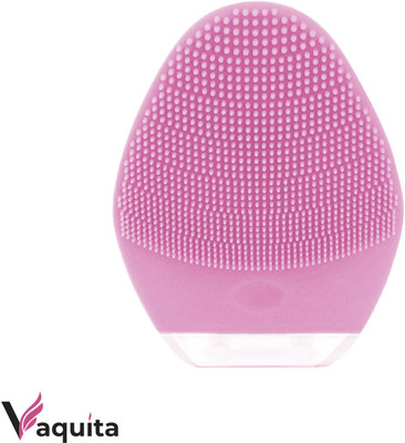 Vaquita H-802DP Face Cleansing Brush & Massager for Deep Cleansing & Exfoliation Massager(Light Pink)