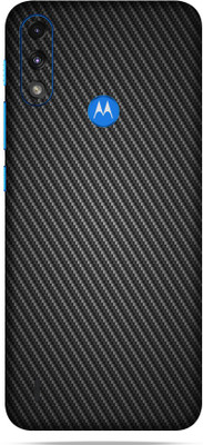 WeCre8 Skin's Motorola Moto E7 Power Mobile Back Skin Mobile Skin(Black)