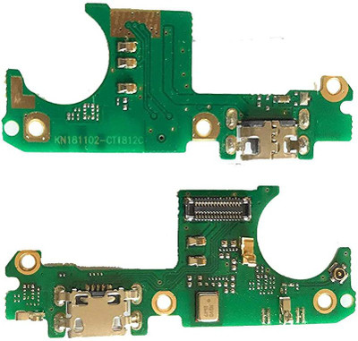 Shinzo USB Dock Jack Connector Charging Flex Cable Port with Microphone Compatible with Nokia 3.1 Plus (TA 1118) OG - Charging Connector Flex cable
