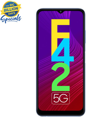 SAMSUNG Galaxy F42 5G (Matte Aqua, 128 GB)(6 GB RAM)