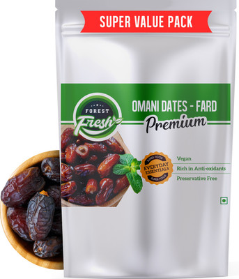 Forest Fresh Premium Omani Dates (Khajoor) - Fard Super Value Pack Dates(1 x 900 g)
