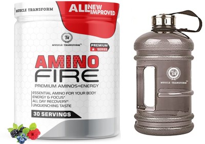 Muscle Transform Amino Fire For Muscle Growth And Prevent Muscle Soreness & Exercise Fatigue EAA (Essential Amino Acids)(195 g, Mix Berries)