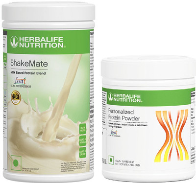 Herbalife Nutrition Protein 200g shakemate 500g Plant-Based Protein(0.7 kg, Unflavored)