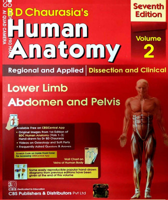 Human Anatomy ( Lower Limb ) Volume 2(Paperback, B.D. Chaurasia)