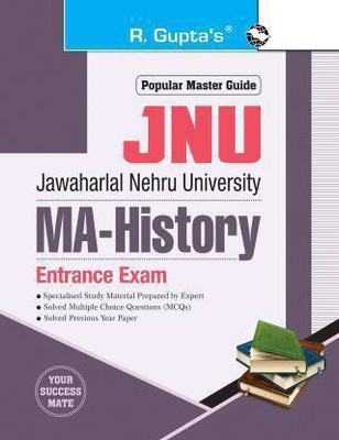 R Guptas JNU: MA (History) Entrance Exam Guide(Paperback, By R Gupta)