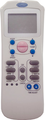 Haimac AC Remote No. 82.Compatible with Remote Control CARRIER AC Remote Controller(White)