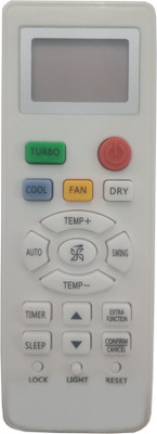 Haimac AC Remote No. 131A Compatible with Remote Control HAIER AC Remote Controller(White)
