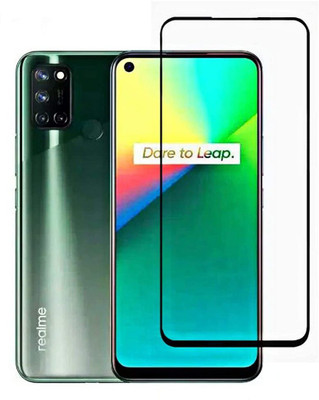 Rathote Collection Edge To Edge Tempered Glass for Realme 7i(Pack of 1)