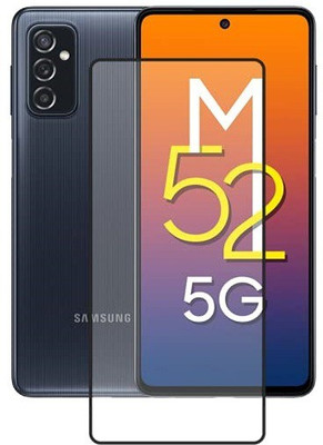 TESPARK Edge To Edge Tempered Glass for Samsung Galaxy M52 5G(Pack of 1)