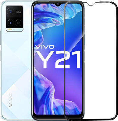 Flipkart SmartBuy Edge To Edge Tempered Glass for vivo Y21(Pack of 1)