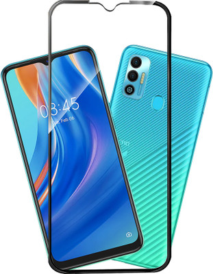 Flipkart SmartBuy Edge To Edge Tempered Glass for Tecno Spark 7T(Pack of 1)